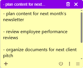 Jeg Web Notes Screenshot #4